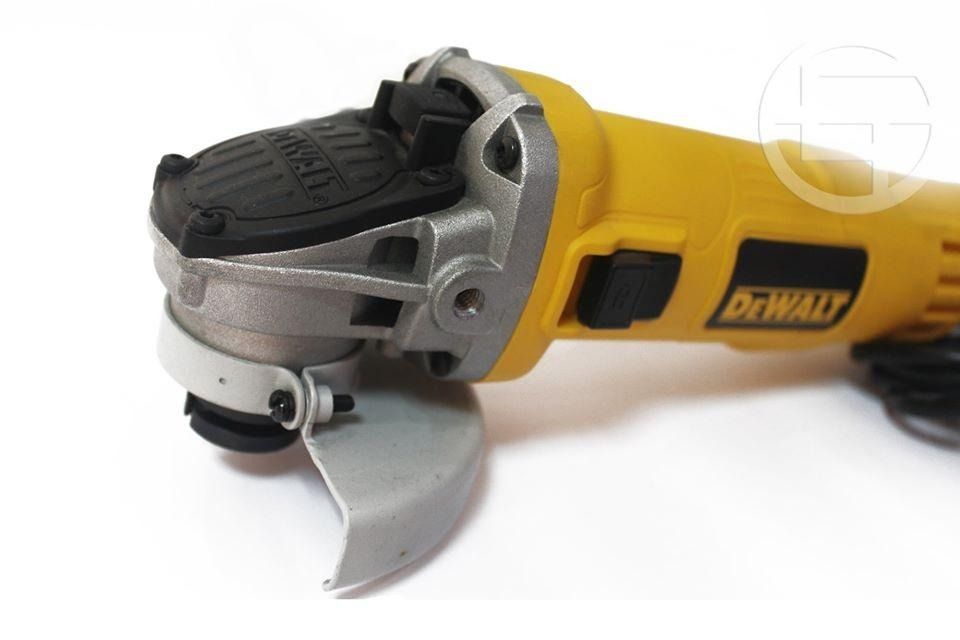 DeWalt Slide Switch SAG Grinder (Category: Office Furniture & Fixtures) located in Quezon City. Submitted by ultrapetronne (Listing ID 1462337685, Image 3). Description: DeWalt DWE8100S Slide Switch SAG Grinder Power Input: 720W Max Disc Diameter: 100mm No Load Speed: 12000rpm Spindle Thread: M10 Weight: 1.58kg Length (w/disc): 300mm Height: 57mm Spindle Lock: Yes Switch Type: Slide.