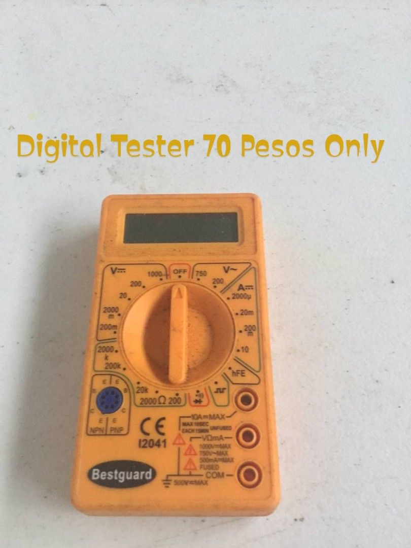 digital tester (Category: Everything Else Others) located in Caloocan City. Submitted by samyx23 (Listing ID 1462354688, Image 1). Description: digital tester .