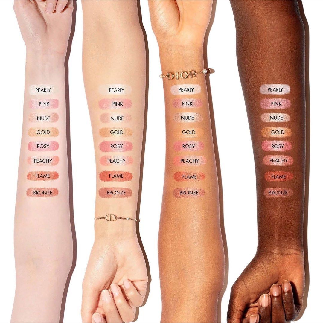 Dior Liquid Highlighter (Category: Makeup) located in Pasay City. Submitted by fortellebeauty.mnl (Listing ID 1462262723, Image 3). Description: Dior Liquid Highlighter 🌸 Shades available: Pearly - 8 Pink - Last 1 Nvde - 5 Peachy - 6 Gold - 5 Bronze - 4 💯 GUARANTEED AUTHENTIC. ✅ Ready for shipping/pick up 📩 SEND ME A DM IG&FB Page: @fortellebeauty.mnl.