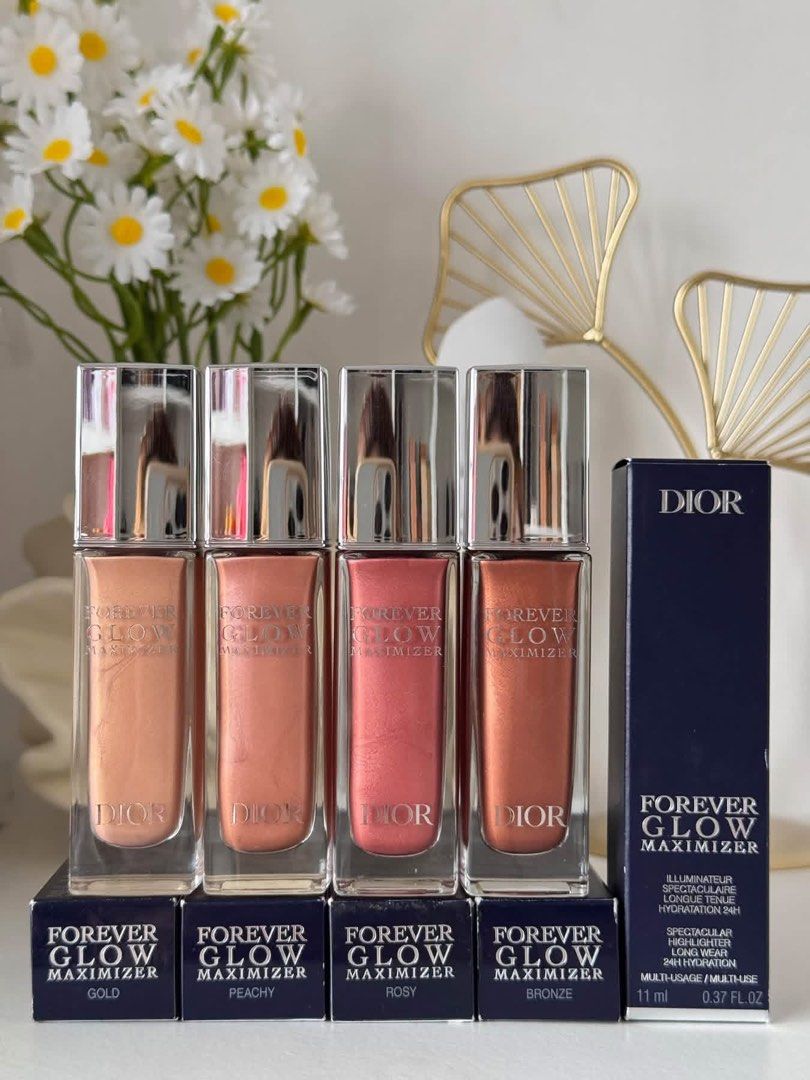 Dior Liquid Highlighter (Category: Makeup) located in Pasay City. Submitted by fortellebeauty.mnl (Listing ID 1462262723, Image 1). Description: Dior Liquid Highlighter 🌸 Shades available: Pearly - 8 Pink - Last 1 Nvde - 5 Peachy - 6 Gold - 5 Bronze - 4 💯 GUARANTEED AUTHENTIC. ✅ Ready for shipping/pick up 📩 SEND ME A DM IG&FB Page: @fortellebeauty.mnl.