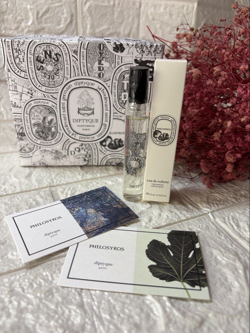 Diptyque perfume Philosykos (Category: Fragrance & Deodorants) located in Manila. Submitted by thekidshop (Listing ID 1462374352, Image 1). Description: 10ml vial .