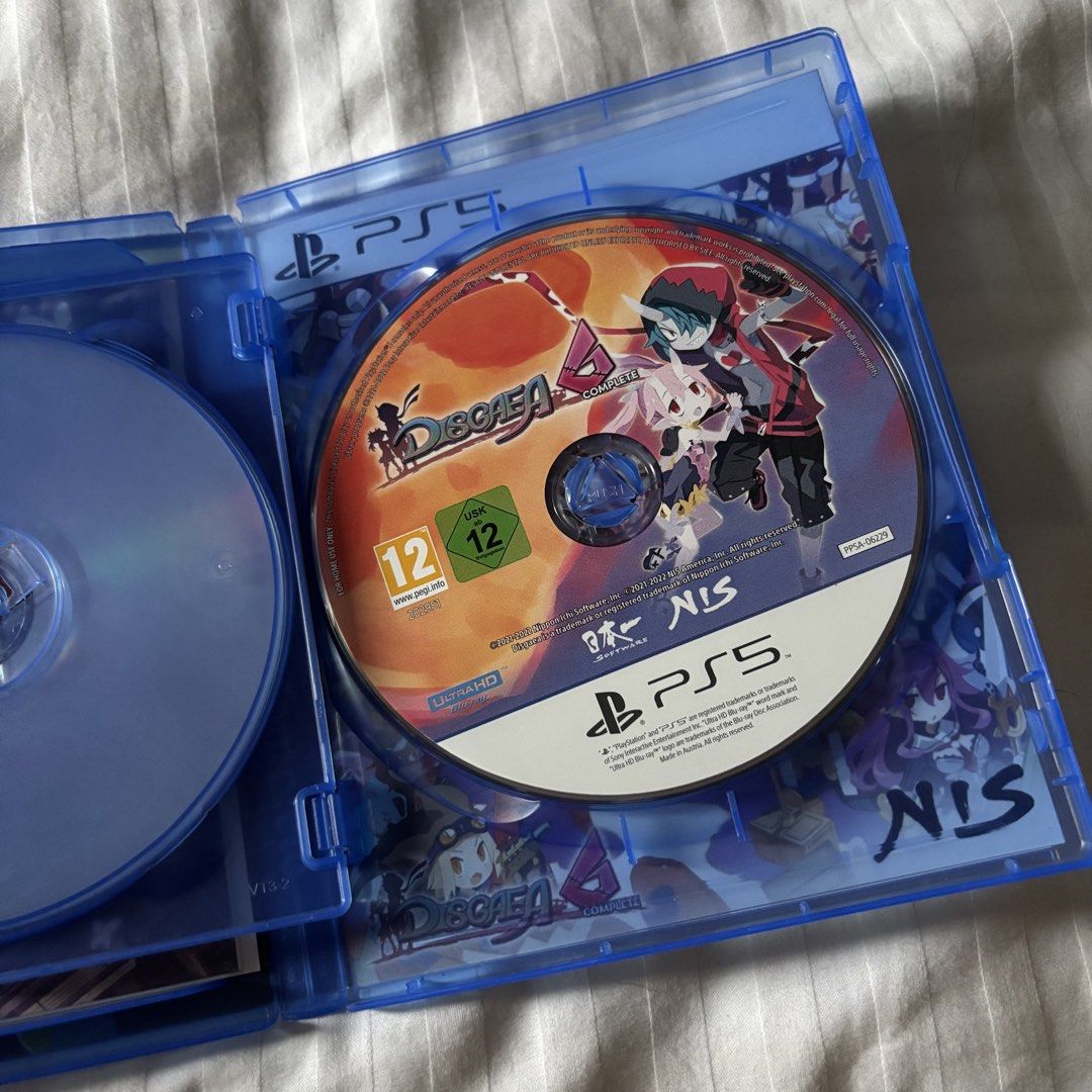 Disgaea 4 Complete+ Deluxe Edition PS5 Game (Category: PlayStation) located in Manila. Submitted by erin_closet (Listing ID 1462337632, Image 3). Description: - Disgaea 4 Complete+ Deluxe Edition for PlayStation 5 - Includes base game, soundtrack, and 'Torna of Super Reincarnation' DLC - PEGI Rating: 12 - Ideal for fans of strategy RPGs - NIS America title.