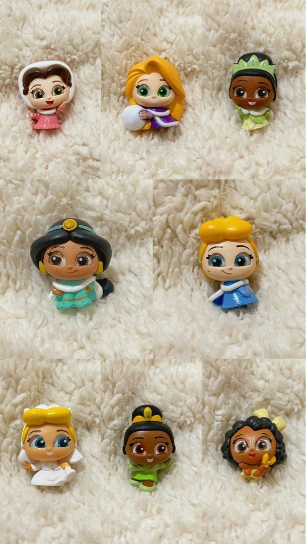 Disney Doorables - Princesses & Other Characters (Category: Designer & Blind Box Toys) located in Pateros City. Submitted by tinabananuh (Listing ID 1462399438, Image 1). Description: 16 pcs slightly nego - just send offers.