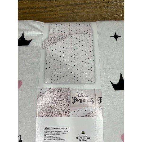 disney princess double duvet cover (Category: Bedding & Towels) located in Quezon City. Submitted by fashionifywardrobe8899 (Listing ID 1462351002, Image 2). Description: .