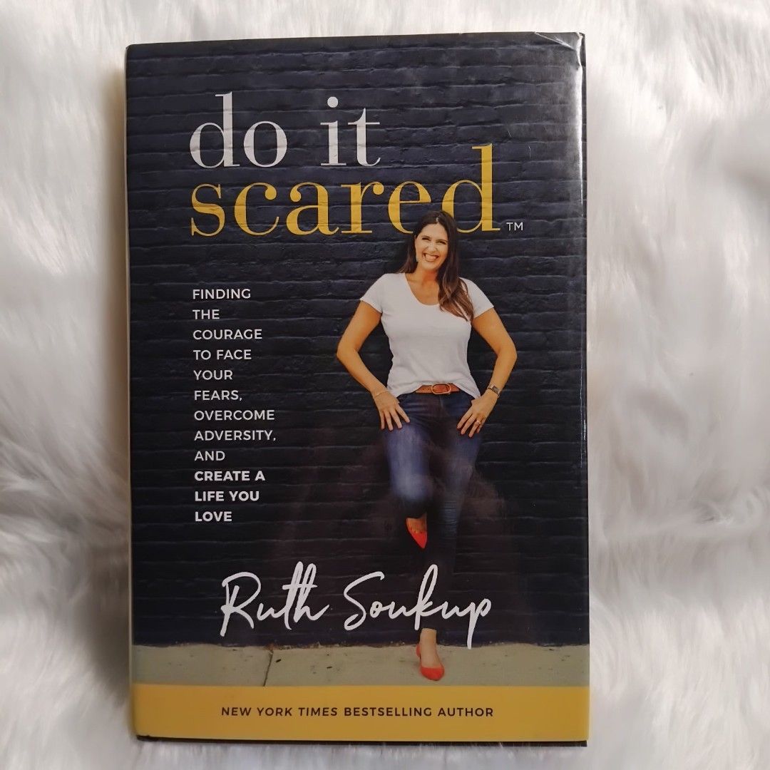 DO IT SCARED by Ruth Soukup - Finding Courage (Category: Assessment Books) located in Manila. Submitted by casa_m. (Listing ID 1462317977, Image 1). Description: HARDBOUND - Discover the courage to face your fears and overcome challenges. - Learn practical tips and inspiration from Ruth Soukup. - Start making real changes to create a life you love. - Get off the sidelines and actively participate in your own life. - Master the art of 'Do It Scare