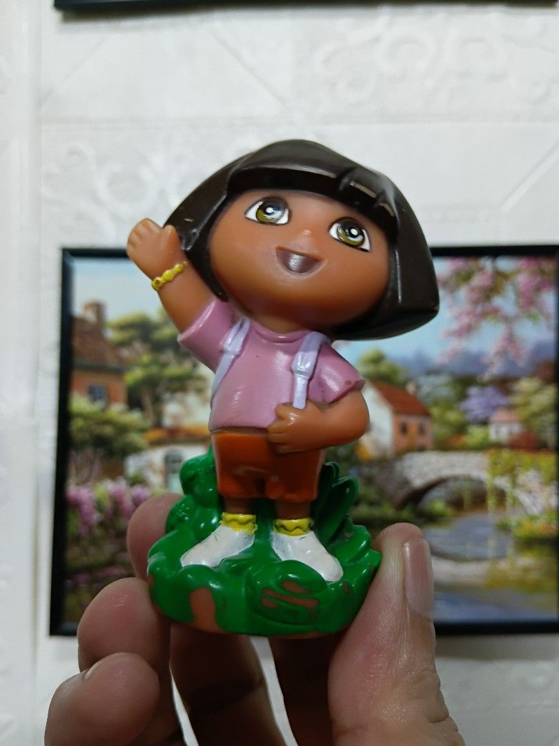 Dora The Explorer Vintage Mattel Toy (Category: Kids Toys) located in Quezon City. Submitted by coffeeyuki56158 (Listing ID 1462302074, Image 1). Description: authentic mattel brand toy dora the explorer , a bit fades and scratches normal for a secondhand vintage toy good for vintage toy collectors qc areas meet ups can be shipped nationwide tru lbc.