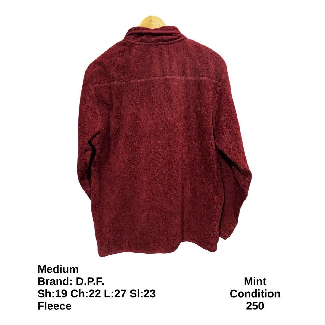 DPF Fleece Jacket (Category: Coats, Jackets and Outerwear) located in Bulacan. Submitted by rlemonfashionshop (Listing ID 1462417406, Image 3). Description: Premium Class Quality Items. Actual Item on Photo with Good/Mint Condition. Message us for inquiries, more information and confirmation. Wash before wearing. Thank you so much..