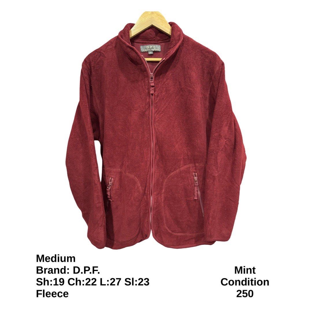 DPF Fleece Jacket (Category: Coats, Jackets and Outerwear) located in Bulacan. Submitted by rlemonfashionshop (Listing ID 1462417406, Image 1). Description: Premium Class Quality Items. Actual Item on Photo with Good/Mint Condition. Message us for inquiries, more information and confirmation. Wash before wearing. Thank you so much..