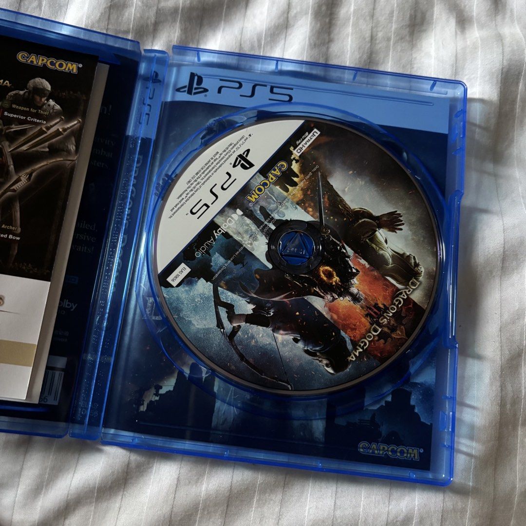 Dragon's Dogma 2 PS5 Game (Category: PlayStation) located in Manila. Submitted by erin_closet (Listing ID 1462337790, Image 3). Description: - Dragon's Dogma 2 for PlayStation 5 - Genre: Action RPG - Explore a vast and immersive world - Embark on an epic quest - Region free (playable worldwide) - Includes game disc and original case.
