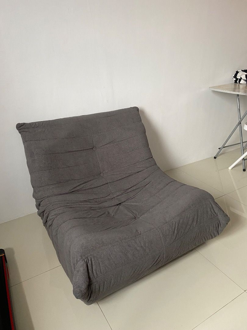 Dreame Caterpillar Lazy Sofa (Category: Sofas) located in Caloocan City. Submitted by purebird.d69944 (Listing ID 1462320529, Image 1). Description: Dreame Cozy Sofa – Gray | For Sale Selling my Dreame Cozy Sofa in gray. I bought it last January and have used it with care. It is still in good condition and well-maintained. 📌 Color: Gray 📌 Purchased: January 📌 Condition: Gently used / well-maintained Message me if you’re interested or would lik