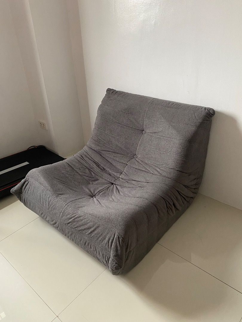 Dreame Caterpillar Lazy Sofa (Category: Sofas) located in Caloocan City. Submitted by purebird.d69944 (Listing ID 1462320529, Image 2). Description: Dreame Cozy Sofa – Gray | For Sale Selling my Dreame Cozy Sofa in gray. I bought it last January and have used it with care. It is still in good condition and well-maintained. 📌 Color: Gray 📌 Purchased: January 📌 Condition: Gently used / well-maintained Message me if you’re interested or would lik