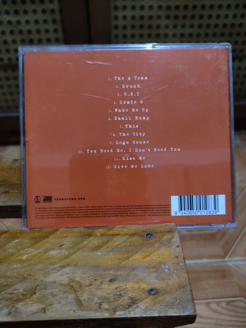 Ed Sheeran - Plus (+) CD (Category: CDs & DVDs) located in Paranaque City. Submitted by jc.vibes (Listing ID 1462392500, Image 2). Description: nm to m.