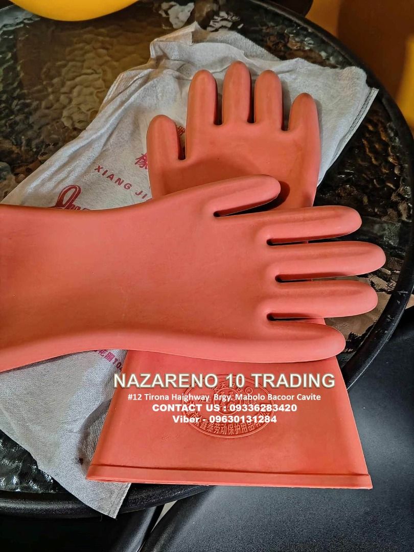 Electrical gloves Insulating Gloves (Category: Looking For) located in Bacoor. Submitted by kajezame.2021 (Listing ID 1462302547, Image 1). Description: Electrical gloves Insulating Gloves for More Details and Discount Contact Ms. Karen NAZARENO 10 TRADING 0963 0131 284 0933 6283 420 0956 7028 557 0933 8559 510 Landline: Look for Ms. Karen (046 ) 416 3920 Also available: • Traffic cone • Parking Block stopper • Hooded trash bin • Road Plastic Bar