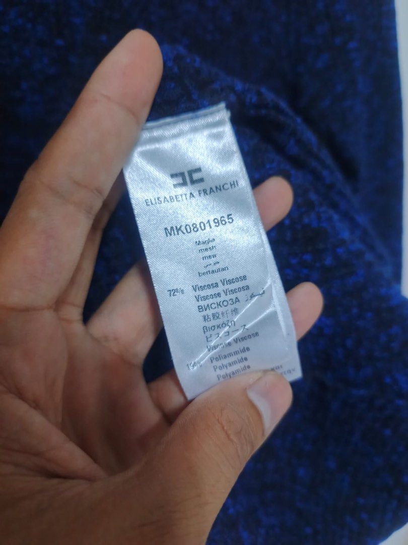 ELISABETTA FRANCHI (Category: Longsleeves) located in Dasmarinas. Submitted by jessputrages (Listing ID 1462365073, Image 3). Description: For sale Elisabetta Franchi Excellent condition No issue 550 shipped Pm for more details.