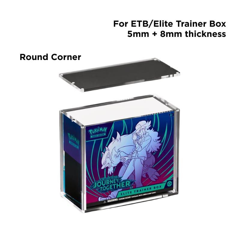 ETB Acrylic Case Magnetic (Round Corners) (Category: Other Accessories) located in Malabon City. Submitted by kjoana (Listing ID 1462347001, Image 2). Description: ETB Acrylic Case (Round Corners) ₱800 Slightly Negotiable if Bulk Orders LOC: Binondo/QC MOP: Gcash/Bank Transfer MOD: Grab/Lalamove/LBC.
