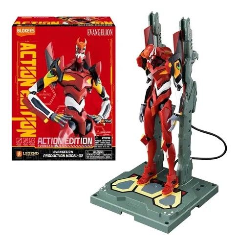Evangelion Action Figure (Category: Figurines & Statues) located in Manila. Submitted by connectingparts (Listing ID 1462294850, Image 3). Description: BLOKEES x EVANGELION - Action Edition | Production Model-02 The Beast in red is ready for battle! Highly articulated, crisp details, perfect for posing and display. A must-have for every Eva fan! ✅ Authentic Blokees ✅ Action Edition - Super Articulated ✅ Brand New / Sealed Box ✅ Perfect for collec