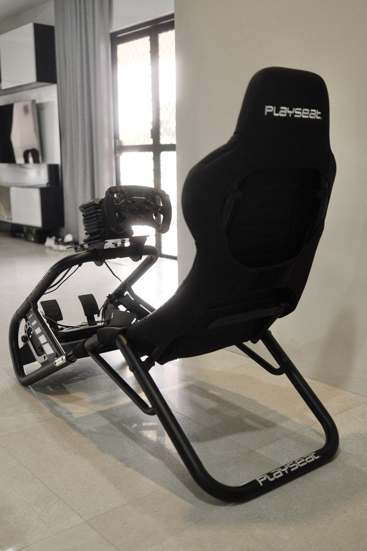 Fanatec racing simulator (Category: Controllers) located in Lipa City. Submitted by jopo090 (Listing ID 1462273833, Image 3). Description: Fanatec DD Pro Wheelbase (8 Nm) Boost Kit 180 Clubsport Steering Wheel with magnetic shifters CSL Elite Pedal V2 complete with clutch Playseat Trophy RFS: no play time 😞 Location: lipa, batangas.