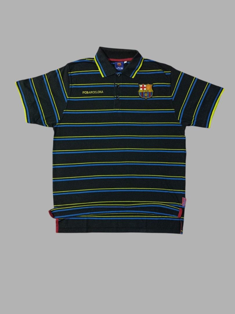 FC Barcelona striped polo shirt (Category: Tshirts & Polo Shirts ) located in Nagcarlan. Submitted by retirorene36960 (Listing ID 1462400483, Image 1). Description: THIS ITEM IS FROM THRIFT PAYMENT FIRST PO TAYO UNLI VC NO COD PAYMENT G CASH LOCATION NAGCARLAN LAGUNA.