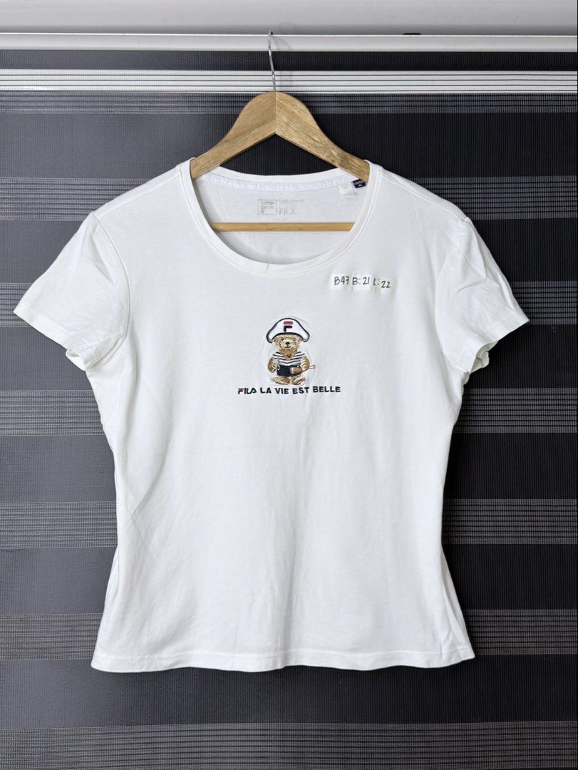 FILA EMBROIDERY (B47) (Category: Shirts) located in Bulacan. Submitted by nicolaiscloset (Listing ID 1462425206, Image 2). Description: .