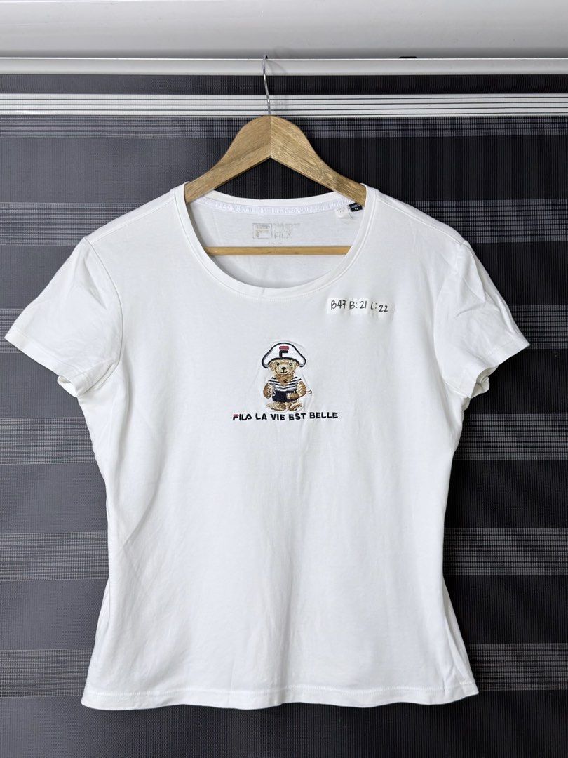 FILA EMBROIDERY (B47) (Category: Shirts) located in Bulacan. Submitted by nicolaiscloset (Listing ID 1462425206, Image 1). Description: .