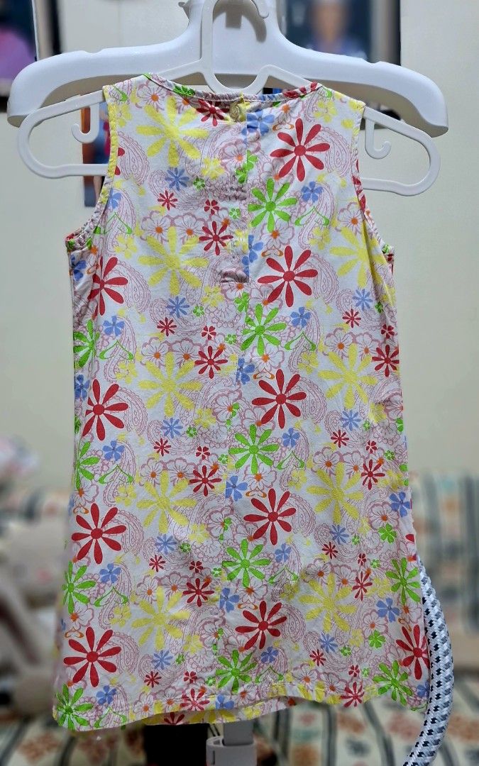 Floral dress (Category: Babies & Kids Fashion) located in Quezon City. Submitted by thetetajabakes (Listing ID 1462385628, Image 2). Description: - preloved ( can fit up to 3 to 5 y/o) - outgrown clothes - RFS : Decluttering.