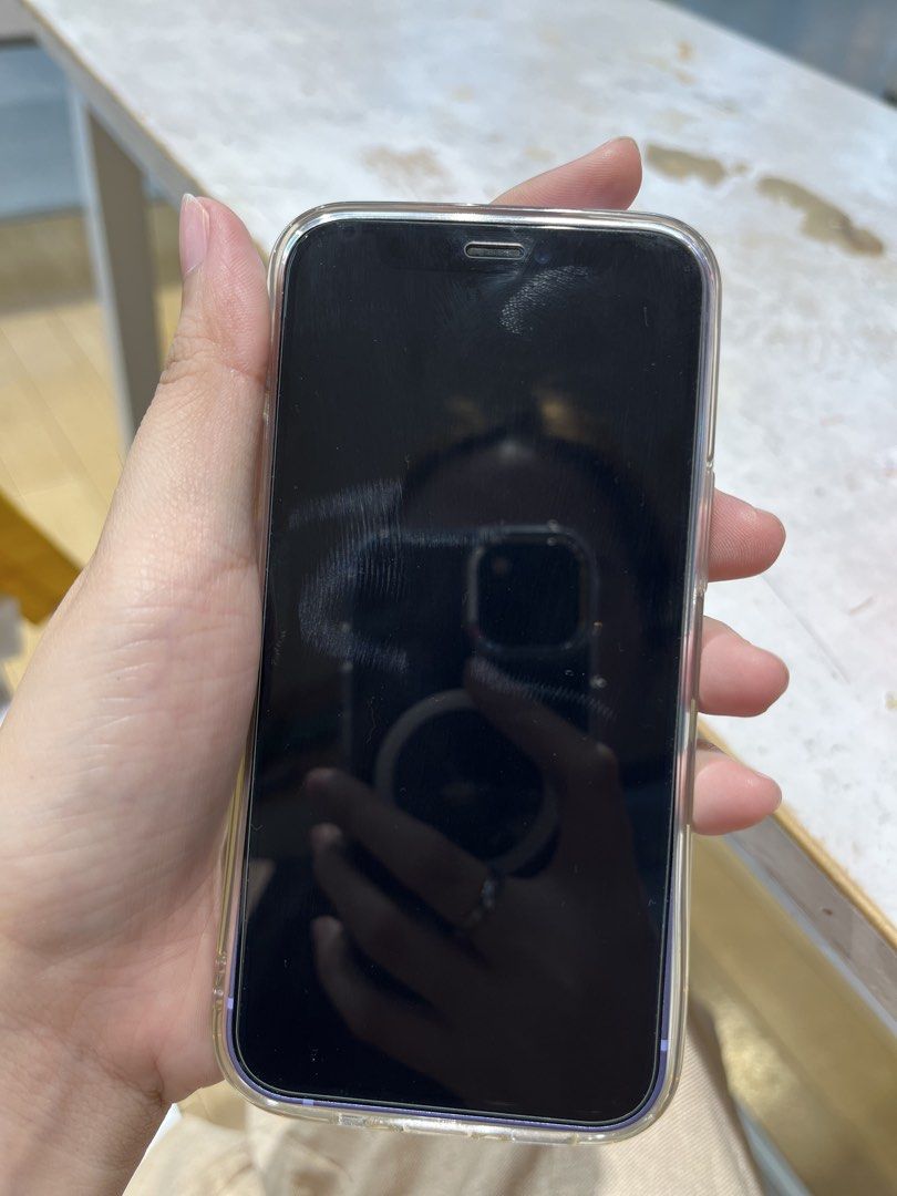 For Sale Iphone 12 mini (Category: iPhone 12 Series) located in Manila. Submitted by bow.flip (Listing ID 1462433060, Image 3). Description: For Sale Iphone 12 mini 128gb Hk variant 80% BH (original) All original parts Face ID / truetone working No sim restriction No dents/scratch No issue Lady owned Unit only + original apple cord and phone case 12,000 php negotiable PM if interested 📍Taguig / Makati (meet up only).