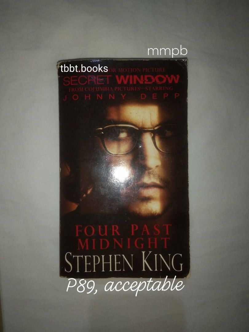 Four Past Midnight - Stephen King (Category: Storybooks) located in Oas. Submitted by tbbt.books (Listing ID 1462265722, Image 1). Description: mop: gcash (payment first) mod: jnt direct loc: albay dm for more pics or any inquiries.