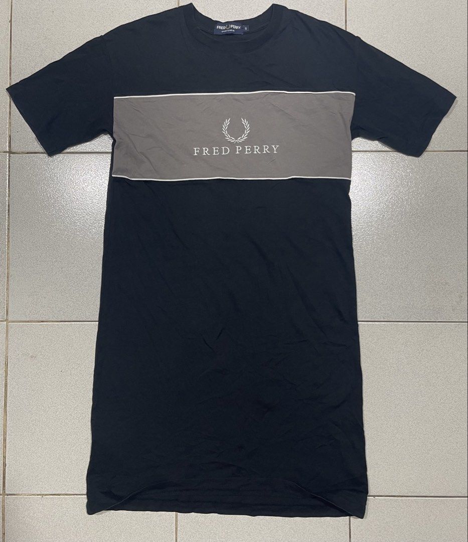 Fred Perry Dress (Category: Dresses) located in Mandaue City. Submitted by MJ_80 (Listing ID 1462347494, Image 1). Description: Womens Black Fred Perry Dress Small Dimes: 17 X 35 See photos for measurements Color rate & Condition: 9.9/10 Price: 1,500.