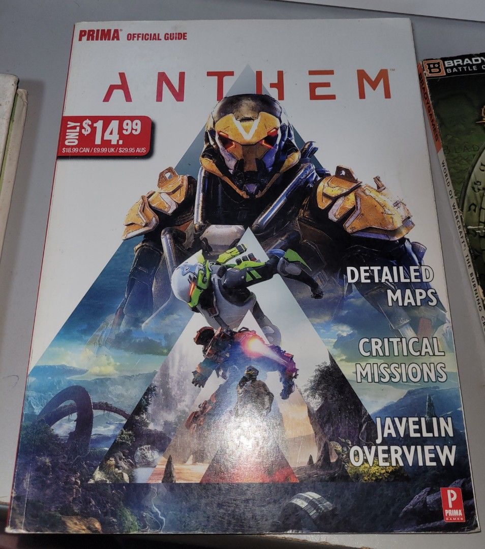 Gaming Strategy Guides (Category: Storybooks) located in Manila. Submitted by alawiyaaaa (Listing ID 1462365948, Image 3). Description: Selling my old gaming strategy guides. All 3 for ₱650 • The Sims 4 – Prima Official Game Guide • Anthem – Prima Official Game Guide • World of Warcraft: The Burning Crusade – BradyGames Guide Used with some shelf/storage wear. Please see photos for condition. 📍 San Andres Bukid, Manila 🚚 Lalamove / J&T / LBC — 