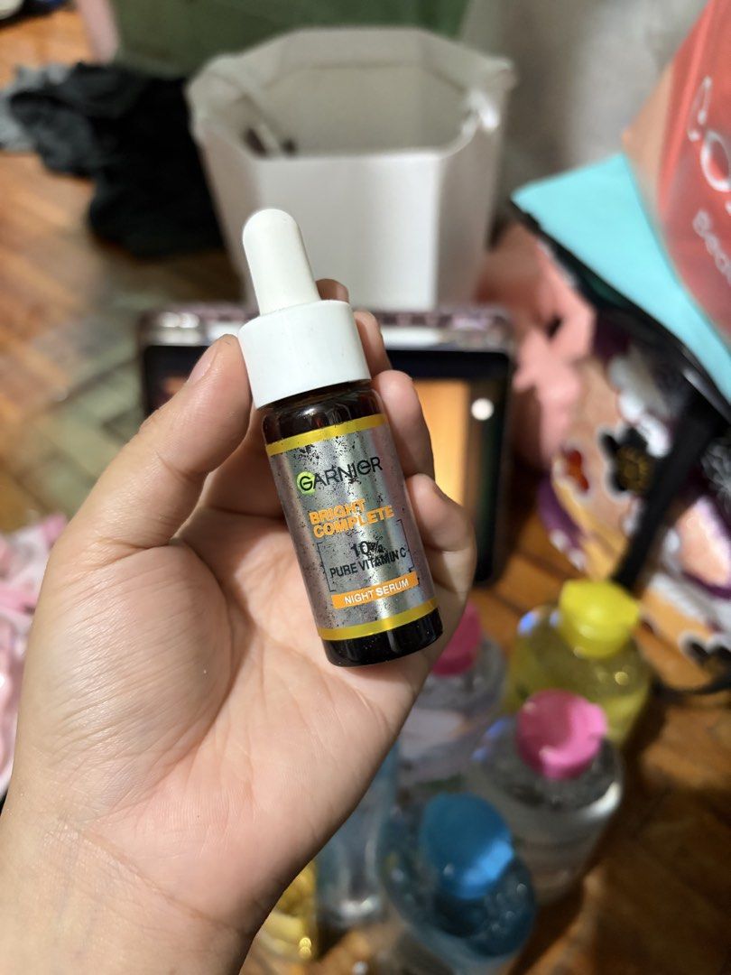 Garnier Night Vitamin C - 15 ml (Category: Face Care) located in Quezon City. Submitted by berrystrawng (Listing ID 1462356948, Image 2). Description: used once only expiration date: 2027-2028 rfs: affiliate.