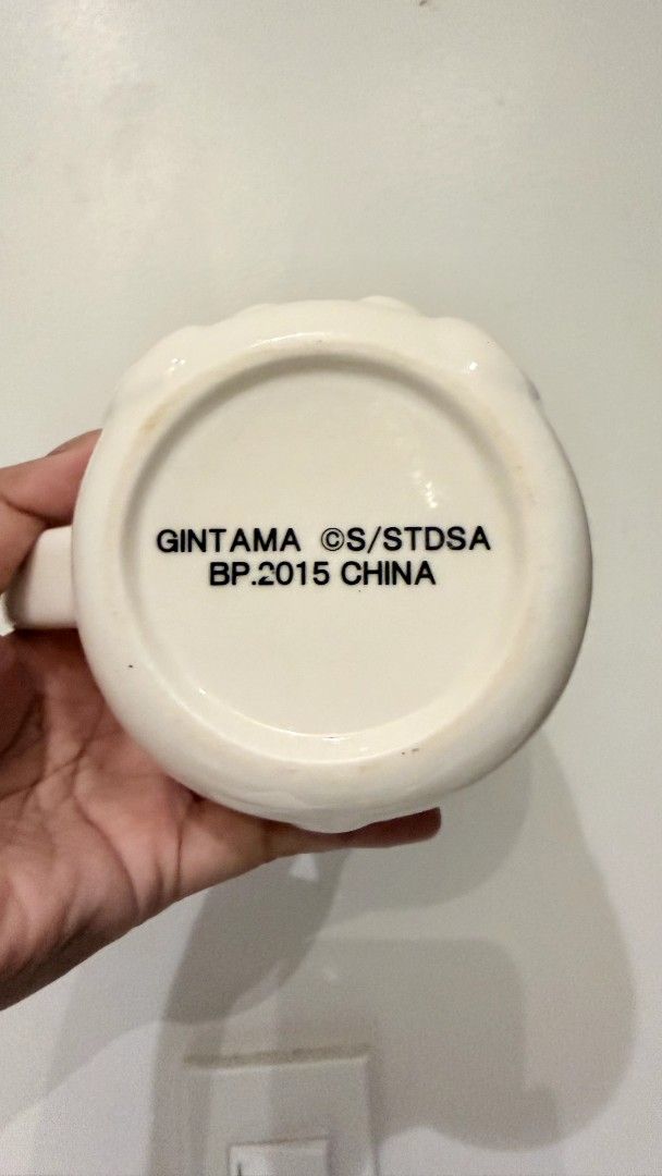 Gintama Sadaharu Mug (Category: Other Stationery & Craft) located in Rizal. Submitted by shinderella15 (Listing ID 1462429122, Image 2). Description: Gintama official merchandise Sadaharu.