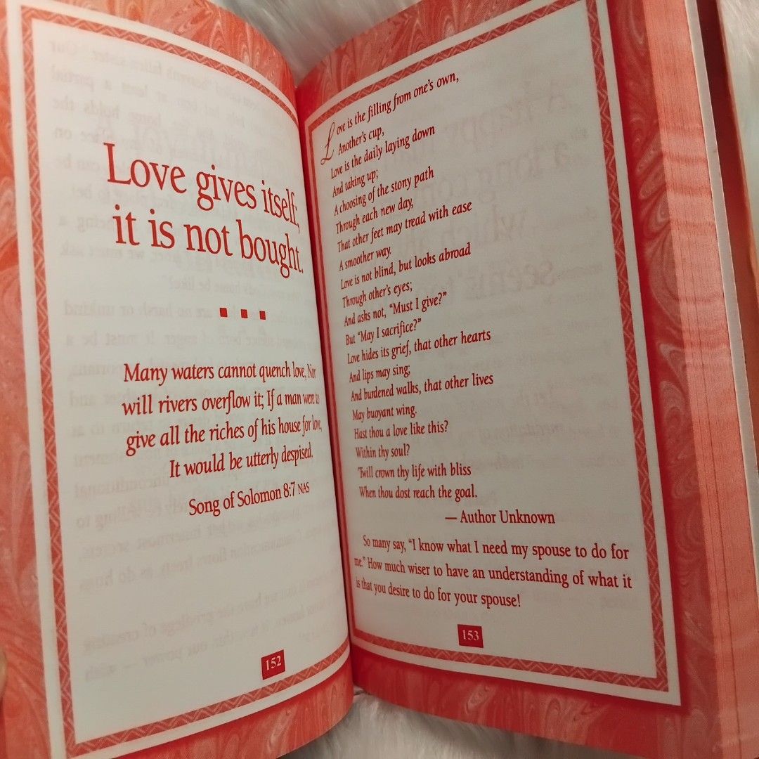 God's Little Devotional Book for COUPLES (Category: Assessment Books) located in Manila. Submitted by casa_m. (Listing ID 1462320899, Image 3). Description: HARDBOUND - Best-selling devotional for couples. - Offers powerful inspiration with quotes and scriptures. - Designed to build a loving, growing, and happy marriage. - Helps you connect with your partner and God. - Perfect for daily reflection..