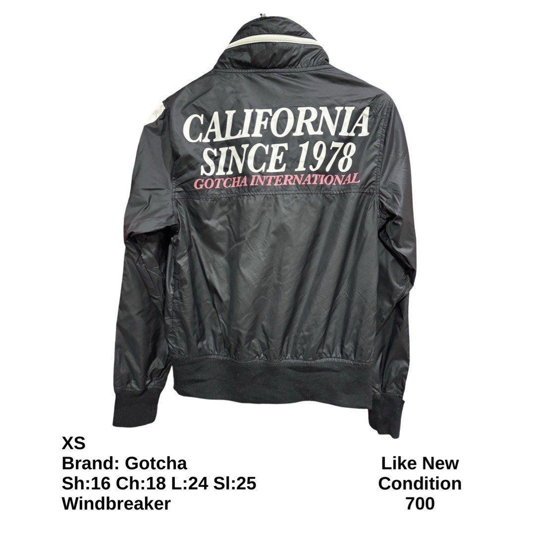 Gotcha Windbreaker Packable Hoodie Jacket (Category: Coats, Jackets and Outerwear) located in Bulacan. Submitted by rlemonfashionshop (Listing ID 1462275673, Image 3). Description: Premium Class Quality Items. Actual Item on Photo with Good/Mint Condition. Message us for inquiries, more information and confirmation. Wash before wearing. Thank you so much..