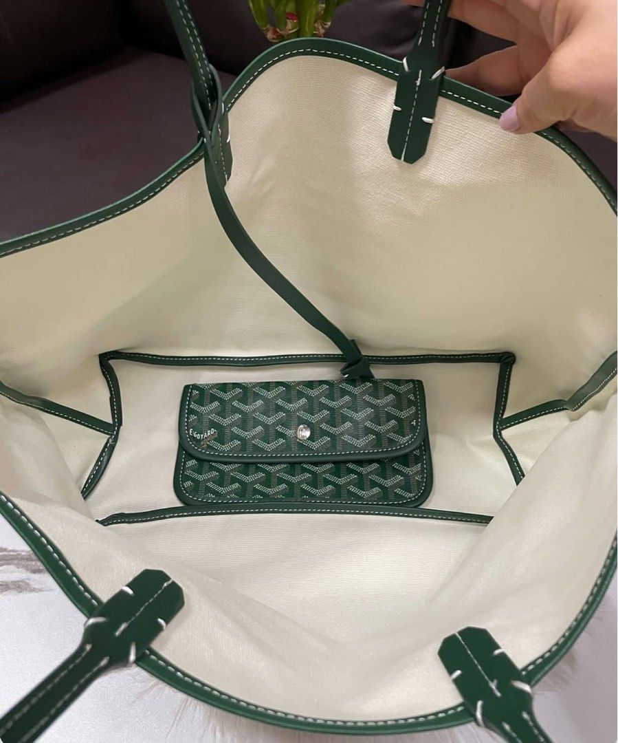 Goyard Tote Bag with Pouch (Category: Luxury Bags & Wallets) located in Mandaue City. Submitted by ludz_0246 (Listing ID 1462399657, Image 3). Description: Dustbag and Code Medium In Size With Pouch Long Handle Made in France No issue Actual photo.