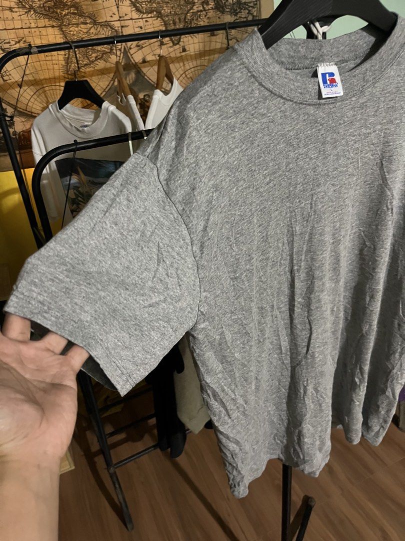 Gray Russell Athletic Tshirt (Category: Tshirts & Polo Shirts ) located in Quezon. Submitted by shirthappens01 (Listing ID 1462366430, Image 3). Description: .