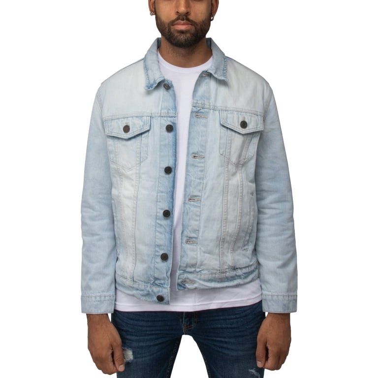 GU Light Wash Denim Jacket (Category: Coats, Jackets and Outerwear) located in Angeles City. Submitted by maryannsantos (Listing ID 1462341651, Image 1). Description: - Light wash denim jacket from GU - Classic button-up style - Features two chest pockets - Ideal for layering over tees or hoodies - A versatile addition to any wardrobe.