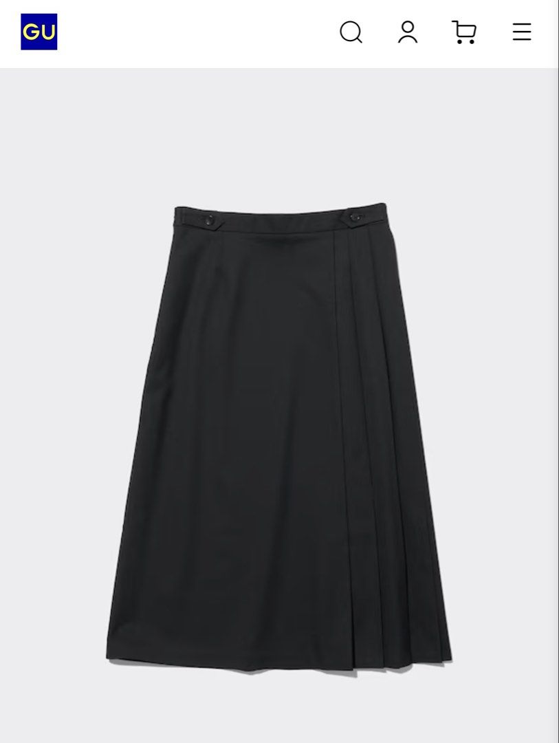 GU Pleated Skirt (Category: Skirts) located in Cavite. Submitted by yakultjeni85475 (Listing ID 1462380338, Image 2). Description: Brand new Small.