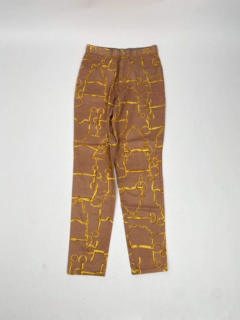 Gucci Horsebit (Category: Other Bottoms) located in Manila. Submitted by draftdrops (Listing ID 1462283000, Image 1). Description: All over design and excellent condition Waistline :28 Length:41.