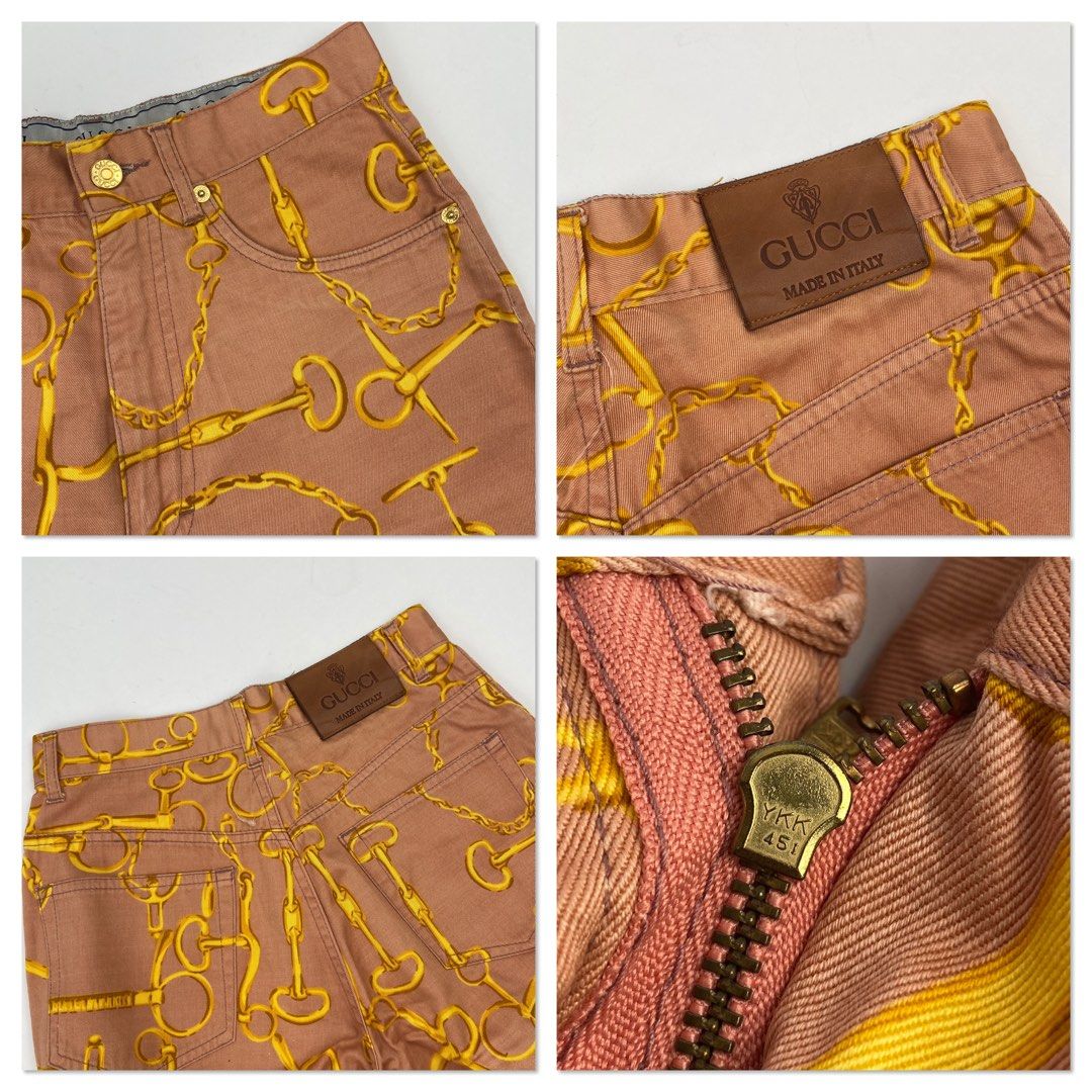 Gucci Horsebit (Category: Other Bottoms) located in Manila. Submitted by draftdrops (Listing ID 1462283000, Image 3). Description: All over design and excellent condition Waistline :28 Length:41.