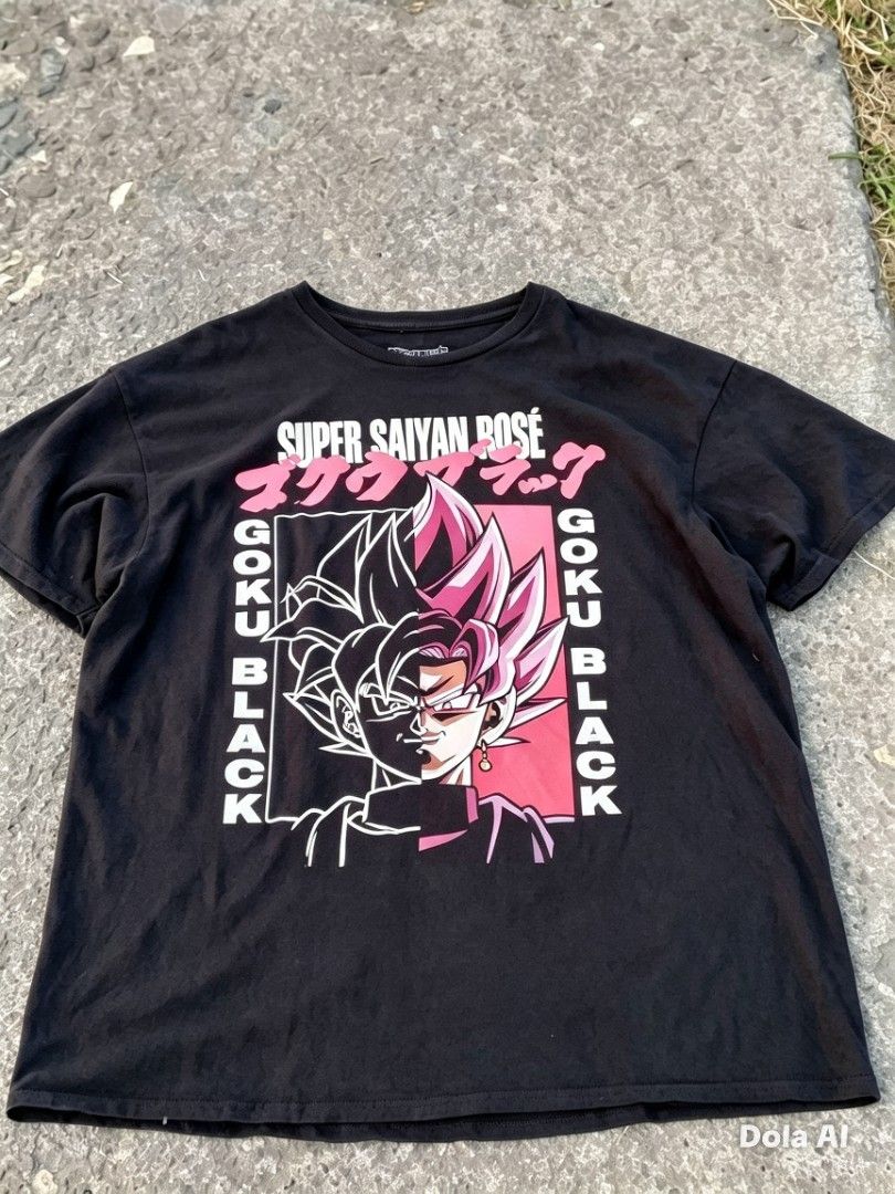 GUKO BLACK SUPER SAIYAN ROSE (Category: Tshirts & Polo Shirts ) located in Danao, Cebu. Submitted by fashion_hub69 (Listing ID 1462308095, Image 1). Description: GUKO BLACK SUPER SAIYAN ROSE VINTAGE MADE IN MEXICO 350+SF GCASH PAYMENT jnt courier 🚛.