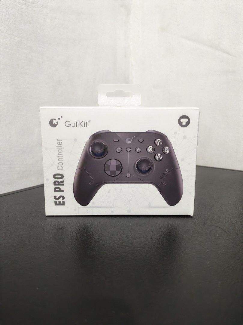 GuliKit ES PRO Controller (Category: Controllers) located in Taytay. Submitted by jabezb (Listing ID 1462346439, Image 1). Description: Reason for selling: Upgraded to TT Max - Used once - Includes charging cable - Original box included - Excellent for gaming, especially with fighting games - Very low latency.