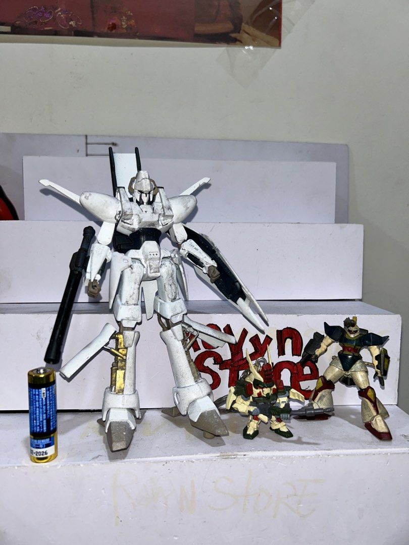 gundam figure as pack bundle (Category: Gundam & Model Kits) located in Caloocan City. Submitted by rovynstore30 (Listing ID 1462376669, Image 1). Description: 450 Last price take all! bundle malaki- no base kaya no markings 2 maliit with markings what you see is what you get all rubber , not kits mod: lalamove or shoppe checkout payment via GCASH *crossposted.
