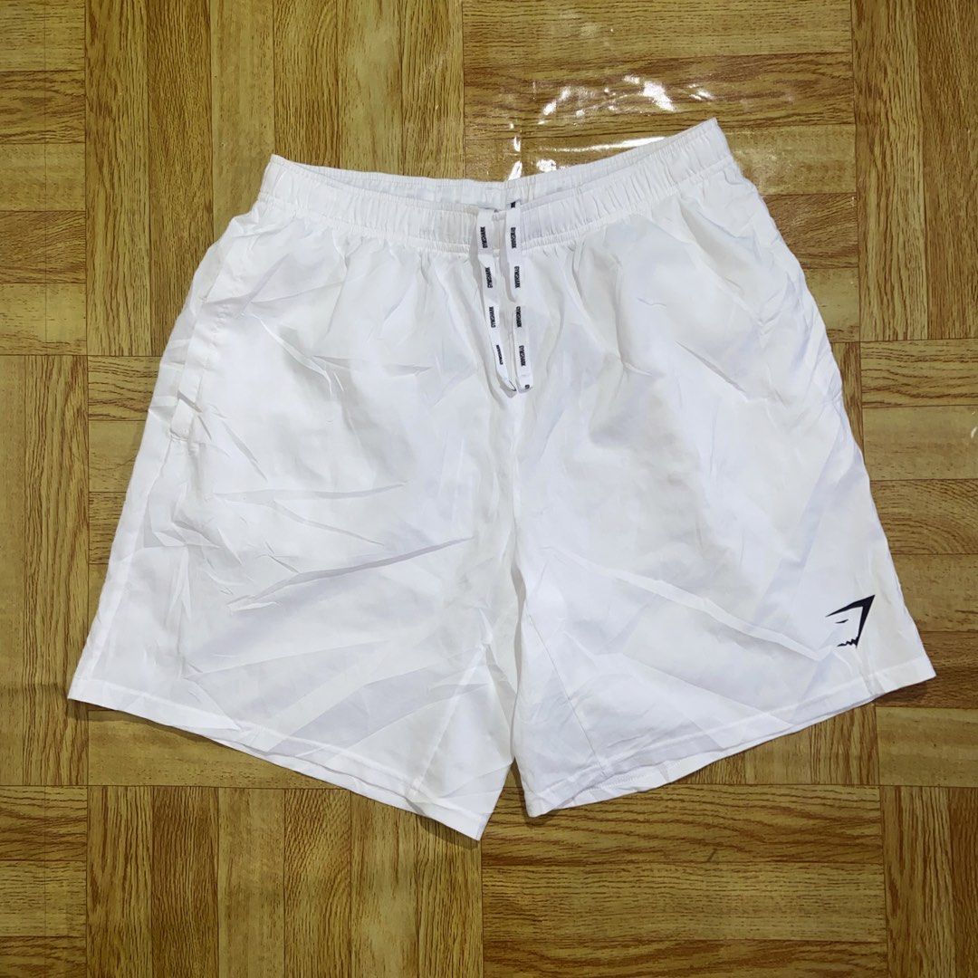 Gymshark Dri Fit Short (Category: Activewear) located in Dasmarinas. Submitted by thrift2gems (Listing ID 1462282699, Image 1). Description: Gymshark Dri Fit Short✨ -WIDTH: 28-36 -LENGTH: 18 -COLOR RATE: 9.5/10 -CONDITION: 9.5/10 -ISSUE: STAIN , NEEDWASH.