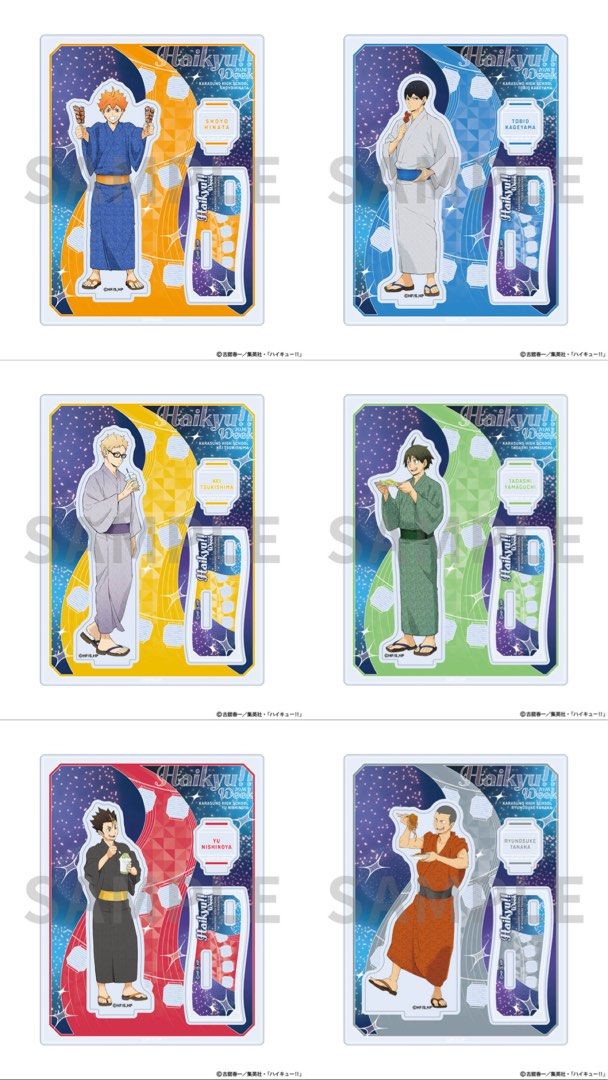 Haikyu!! Week 2026 Goods (Category: Raw Singles) located in Quezon City. Submitted by _otakumd (Listing ID 1462431537, Image 3). Description: [PRE-ORDER] Haikyu!! Week 2026 Goods Can Badge Karasuno Ver (9 types) - PHP 3650 Can Badge Other Sendai Schools Ver (8 types) - PHP 3240 Clear Card Other Sendai Schools Ver (8 types) - PHP 1620 Acrylic Block Keychain Karasuno Ver (9 types) - PHP 4560 Acrylic Block Keychain Other Sendai Schools Ver (8 types)