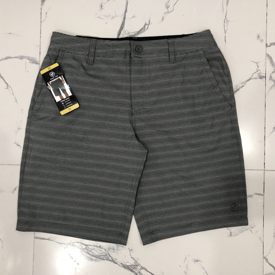 Hang Ten Hybrid Shorts (Category: Shorts) located in Manila. Submitted by fashionavenueph (Listing ID 1462394394, Image 1). Description: Size: Medium on Tag Measurements: Width: 17 in Waistline: 32 in (Slightly Adjustable) Length: 20.1 in Condition: 10/10 Brandnew with Tags Color Rate: 10/10 (Color may vary due to the lighting) History: Bought from Outdoor Outlet (Retail) *Not Thrifted Bought Price: PHP 1750 RFS: Decluttering Issue: None Authenti