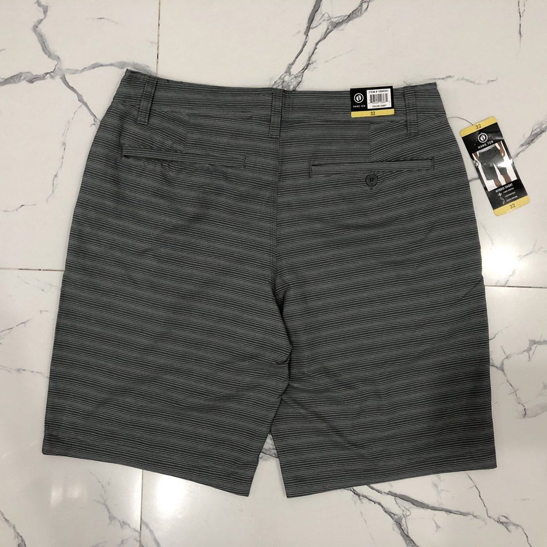 Hang Ten Hybrid Shorts (Category: Shorts) located in Manila. Submitted by fashionavenueph (Listing ID 1462394394, Image 2). Description: Size: Medium on Tag Measurements: Width: 17 in Waistline: 32 in (Slightly Adjustable) Length: 20.1 in Condition: 10/10 Brandnew with Tags Color Rate: 10/10 (Color may vary due to the lighting) History: Bought from Outdoor Outlet (Retail) *Not Thrifted Bought Price: PHP 1750 RFS: Decluttering Issue: None Authenti