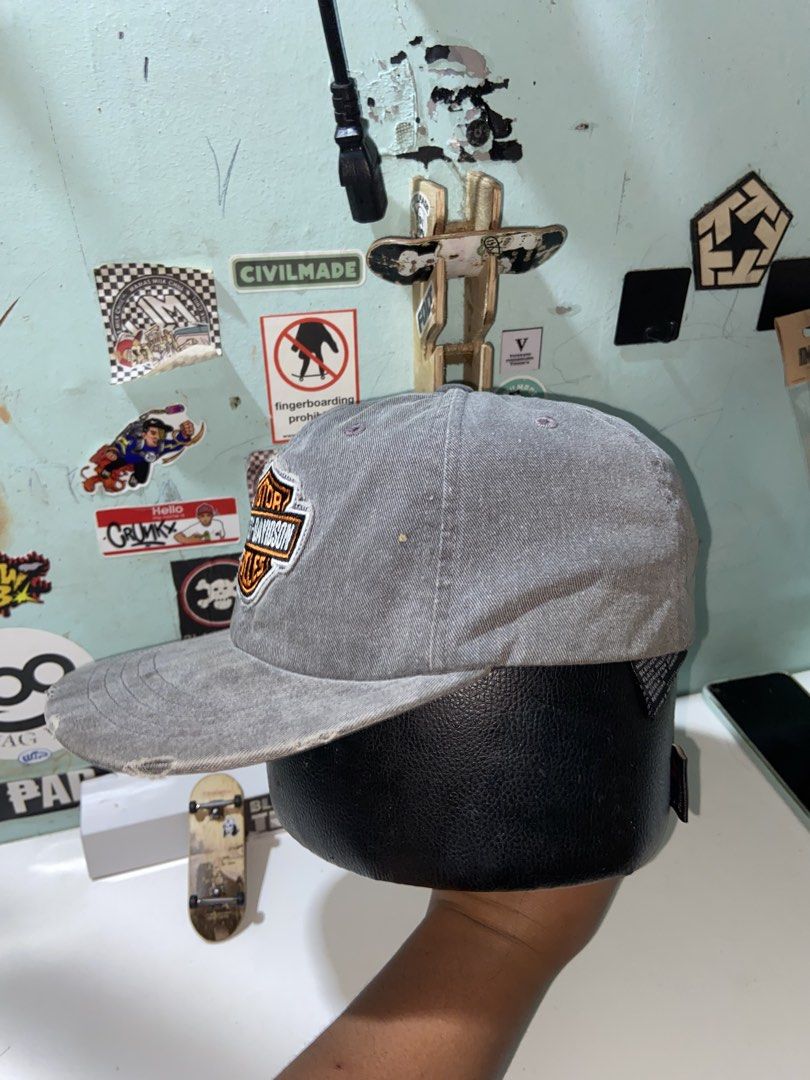 Harley davidson (Category: Caps & Hats) located in Cebu City. Submitted by chinocabanit (Listing ID 1462321548, Image 3). Description: Good condition No issue 750 + sf 🏷️ Cebu city 📍.