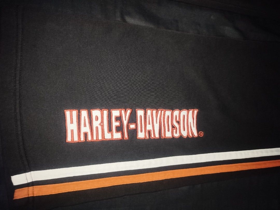 Harley Davidson Sweatpants (Category: Other Bottoms) located in San Juan City. Submitted by reddvelasquez4298 (Listing ID 1462301816, Image 3). Description: Harley Davidson Sweatpants Size XS 30 Waistline Stretch 34 9.5 Thigh 10 Leg Hole 39 Length Good Condition 500 pesos PM.