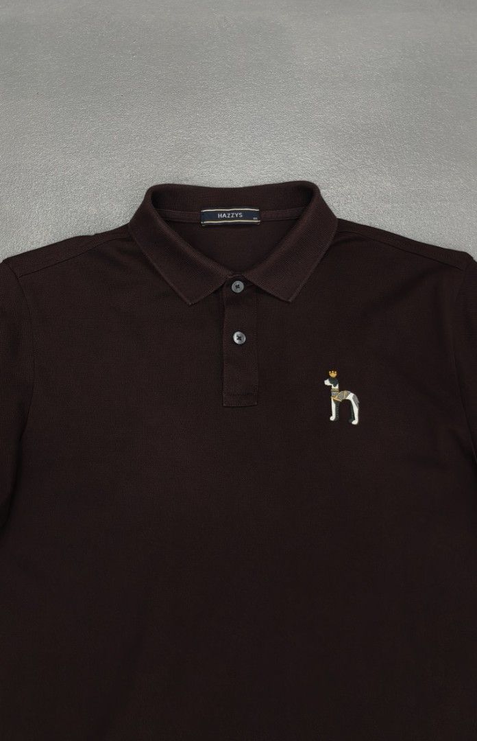 HAZZYS MEDIUM (Category: Tshirts & Polo Shirts ) located in Cagayan de Oro. Submitted by 2optimusprime8 (Listing ID 1462325005, Image 3). Description: ---HAZZYS 🖤🤍🖤 ---100 % AUTHENTIC ---SIZE 100 W-20 L-26 ---BEST FIT MEDIUM MEN ---PLS REFER TO DIMENSIONS ---EXCELLENT CONDITION 9.5/10 ---NO ISSUE ---SUPER NICE COLOR 🖤 ---850 ONLY.