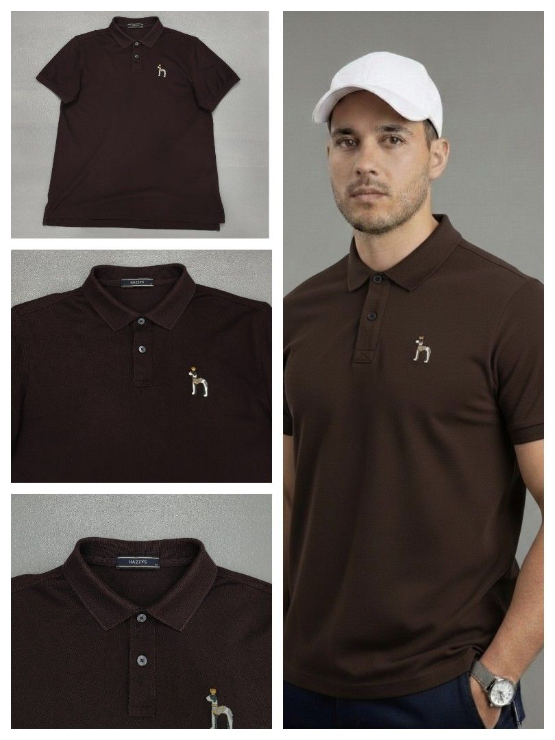 HAZZYS MEDIUM (Category: Tshirts & Polo Shirts ) located in Cagayan de Oro. Submitted by 2optimusprime8 (Listing ID 1462325005, Image 1). Description: ---HAZZYS 🖤🤍🖤 ---100 % AUTHENTIC ---SIZE 100 W-20 L-26 ---BEST FIT MEDIUM MEN ---PLS REFER TO DIMENSIONS ---EXCELLENT CONDITION 9.5/10 ---NO ISSUE ---SUPER NICE COLOR 🖤 ---850 ONLY.